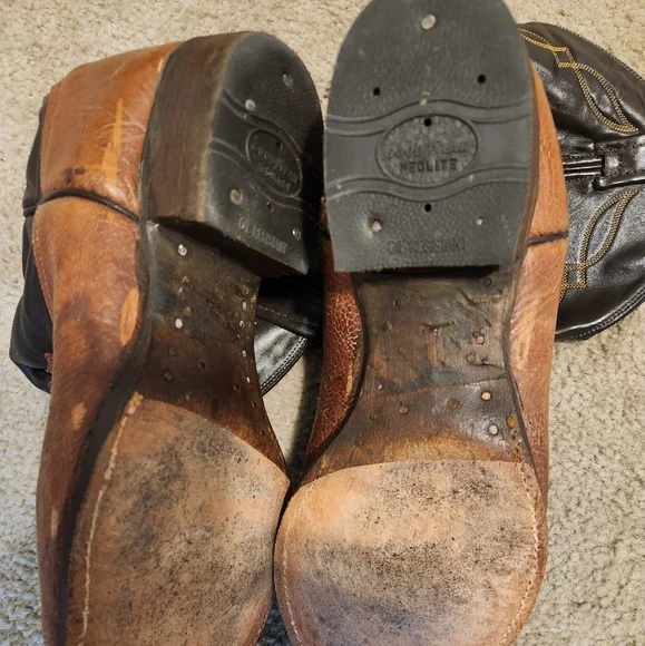 Mens Tony Lama Cowboy Boots - Picture 2 of 7